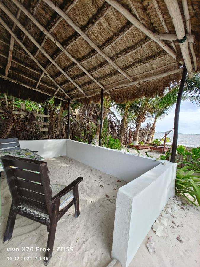 Lunazul Eco-Cabana Frente Al Mar マアウアル エクステリア 写真