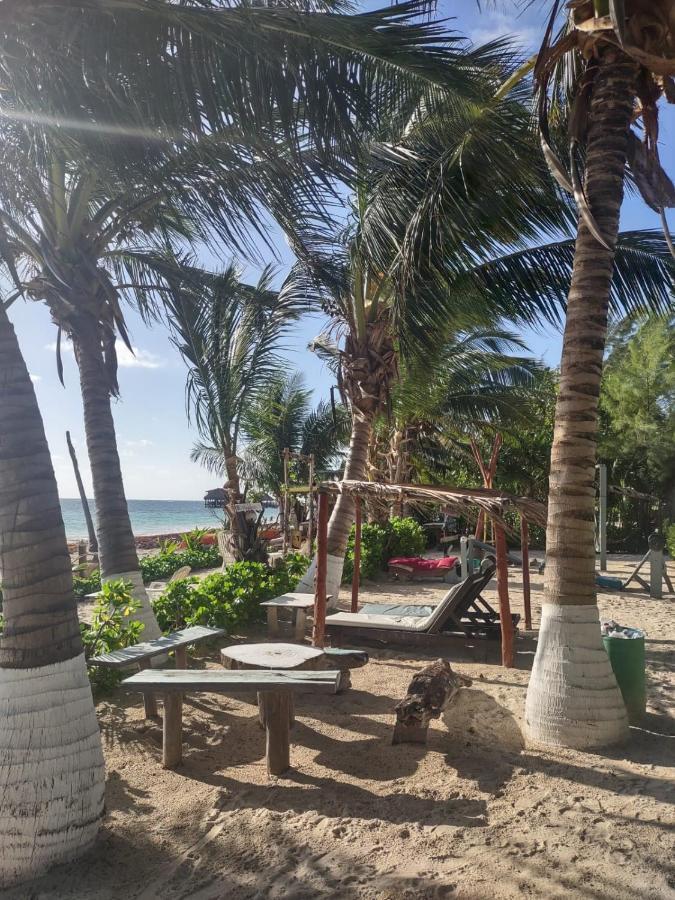 Lunazul Eco-Cabana Frente Al Mar マアウアル エクステリア 写真